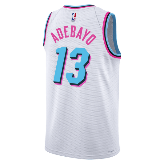 NBA Miami Heat Bam Adebayo Nike Edition - Branco