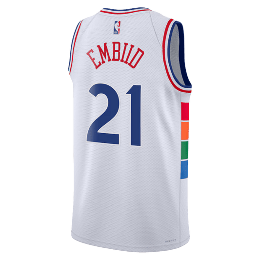 Nike City Edition Swingman Philadelphia 76ers 2024 - Blanco