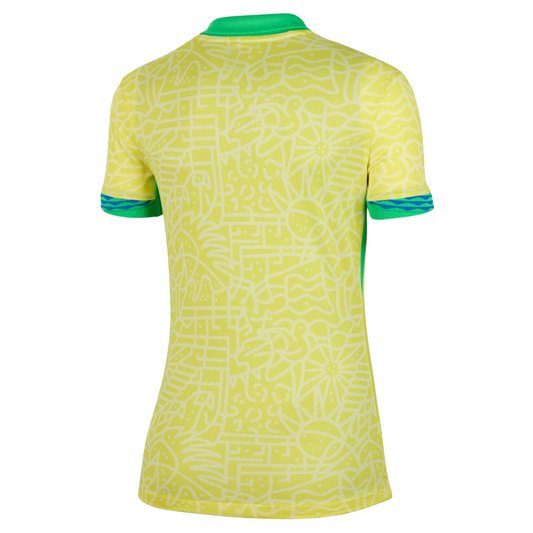 Brazil Home Jersey 24/25 Women's Fan Version