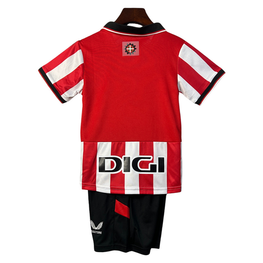 Equipación infantil del Athletic Bilbao I 25/26