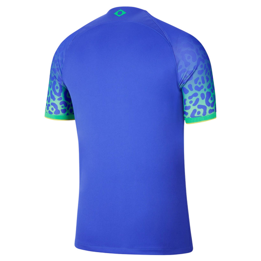 Camiseta de visitante de Brasil 2022, versión para aficionados