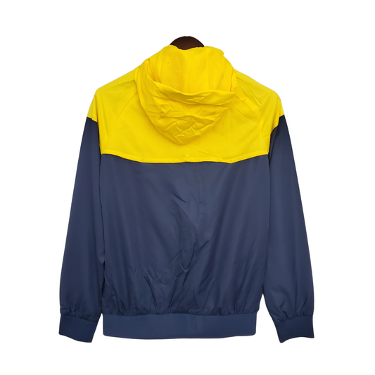Brazil Blue/Yellow Windbreaker