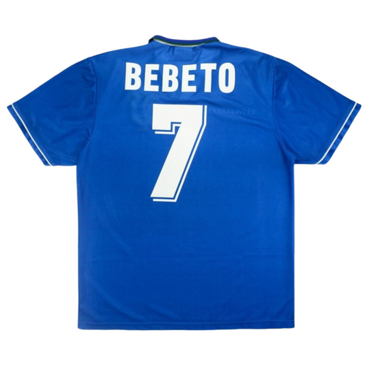 Camiseta retro de visitante de Brasil 1996