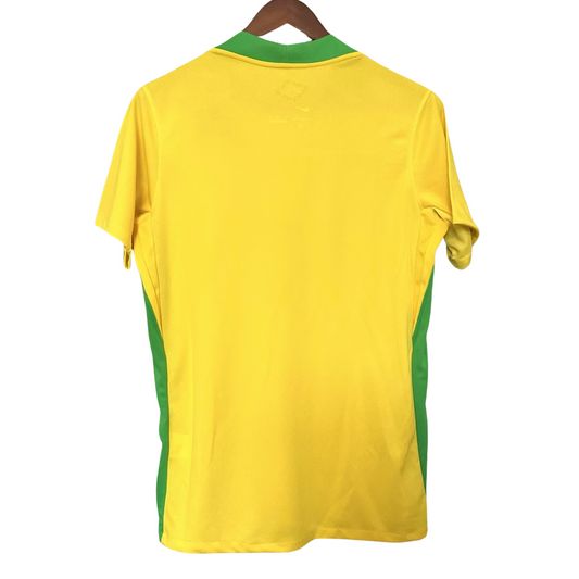 Camiseta local de la selección femenina de Brasil 2025, versión para aficionados