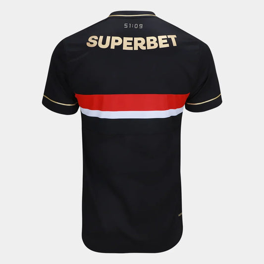 Camiseta Tricolor del Sao Paulo 25/26 - Negra - Versión para aficionados