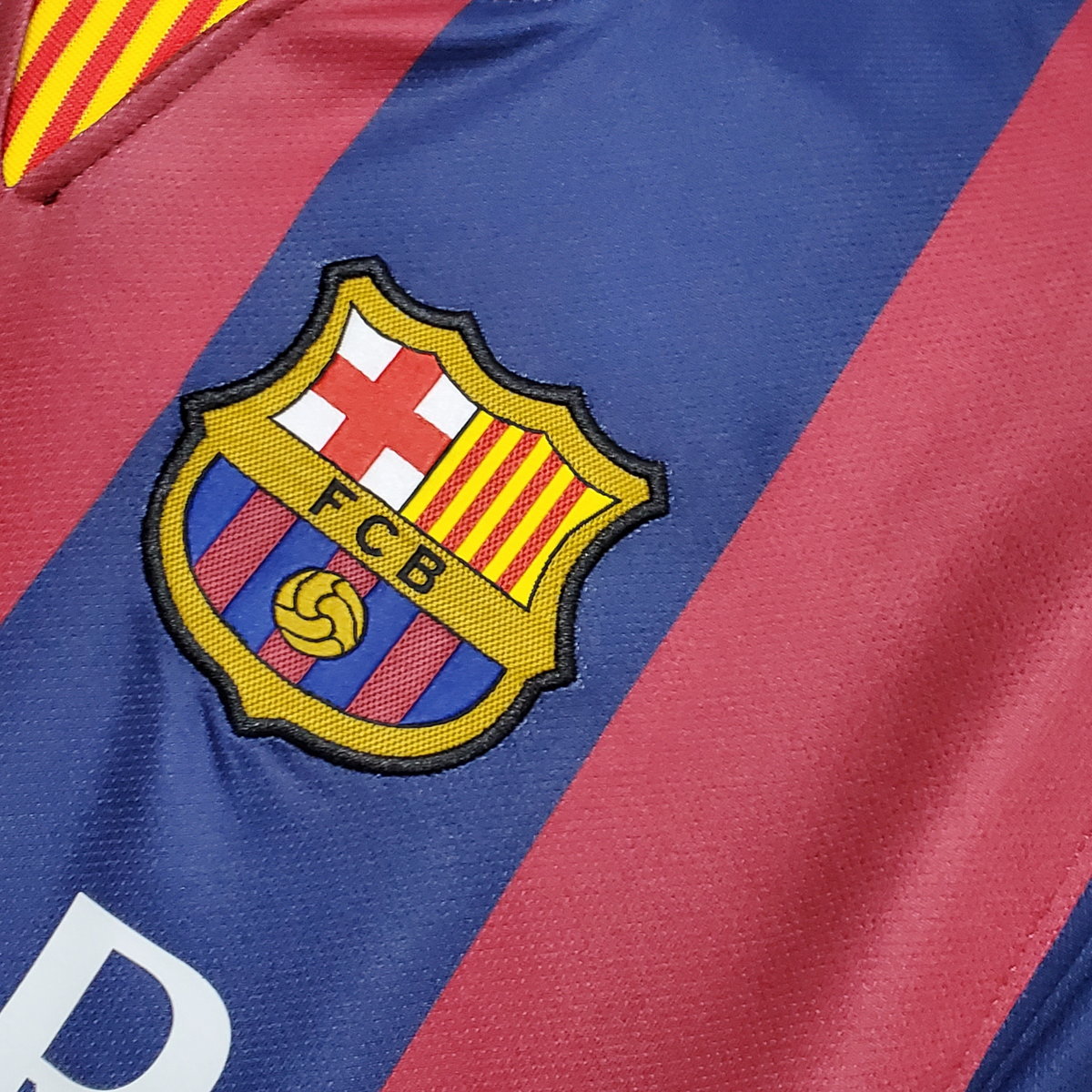 Camisa Barcelona I 14/15 Retrô