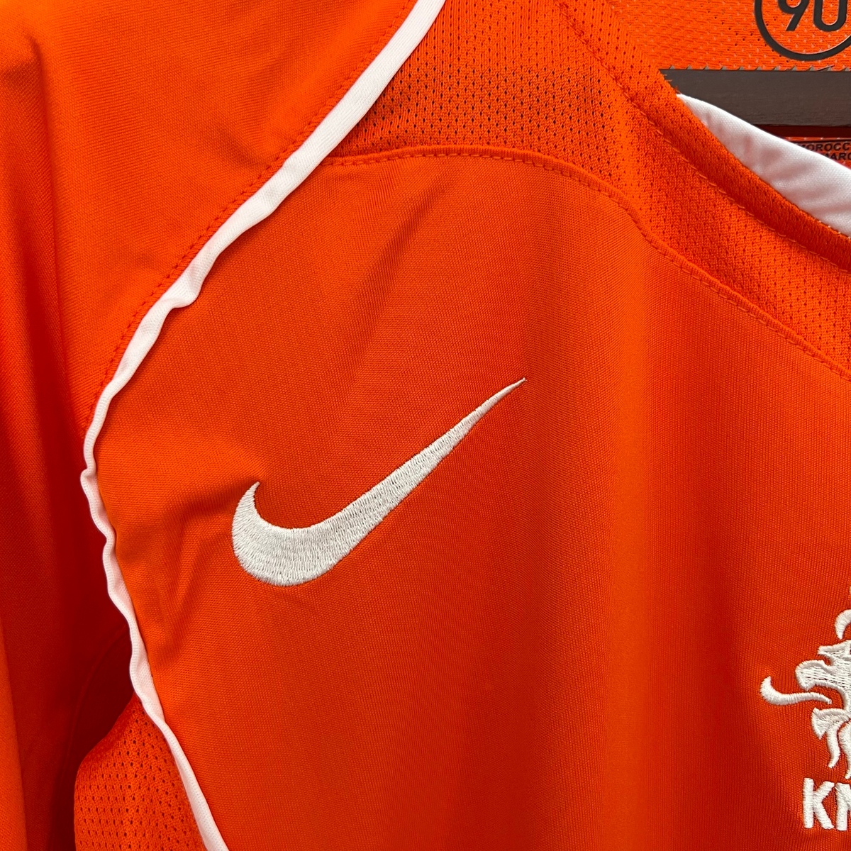 Netherlands Home Jersey 2004 Retro