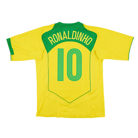 Brazil Home Jersey 2004 Retro