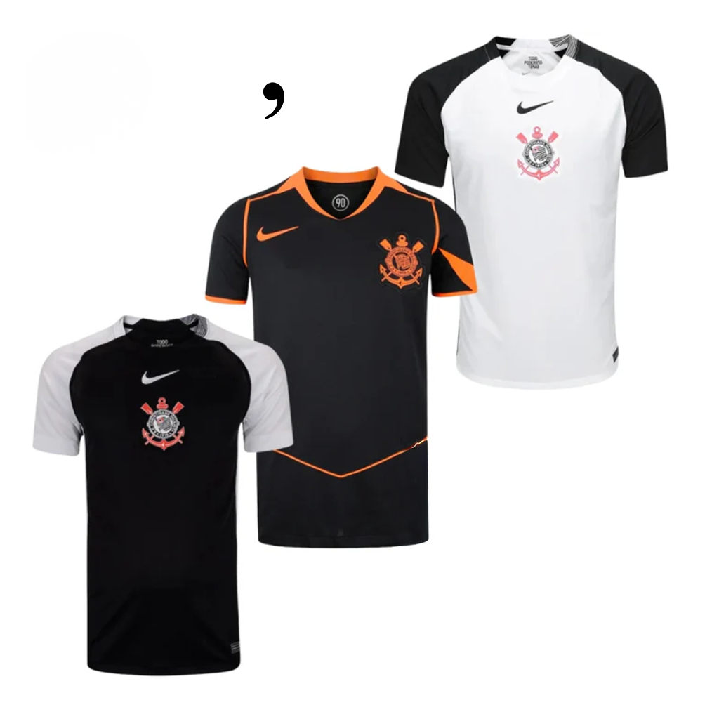 Corinthians Home, Away e Third 2025/26 - Kit 3 - Fan Version