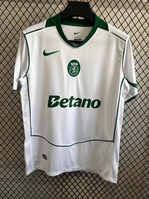 Camiseta blanca TOTAL 90 con logo Stromp, Sporting 2025/26 - EXCLUSIVA 