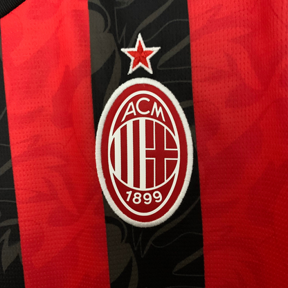 Camiseta local del AC Milan 25/26, versión para aficionados 