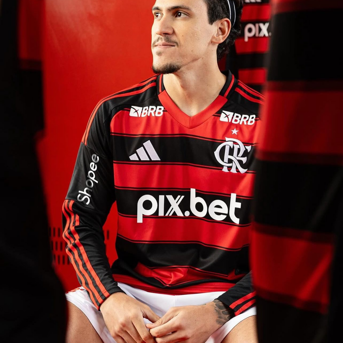 Camiseta local del Flamengo 25/26 de manga larga 