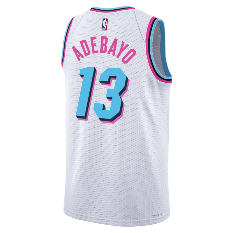 NBA Miami Heat Bam Adebayo Edición Nike - Blanco 