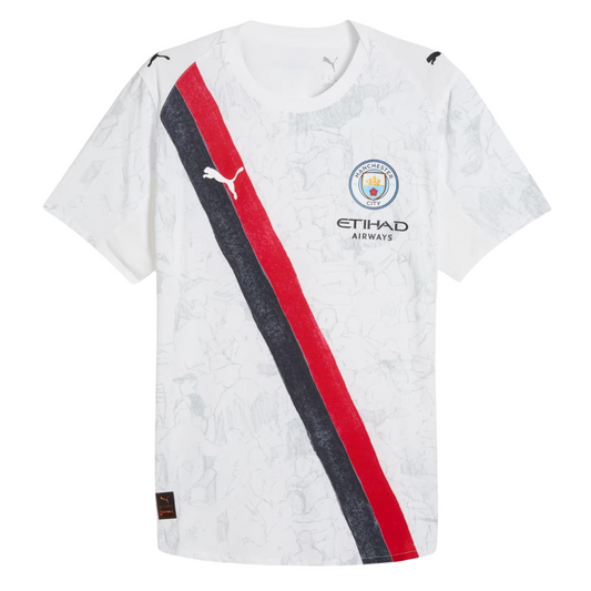Camiseta de visitante del Manchester City para la Copa Mundial 25/26, versión para aficionados 