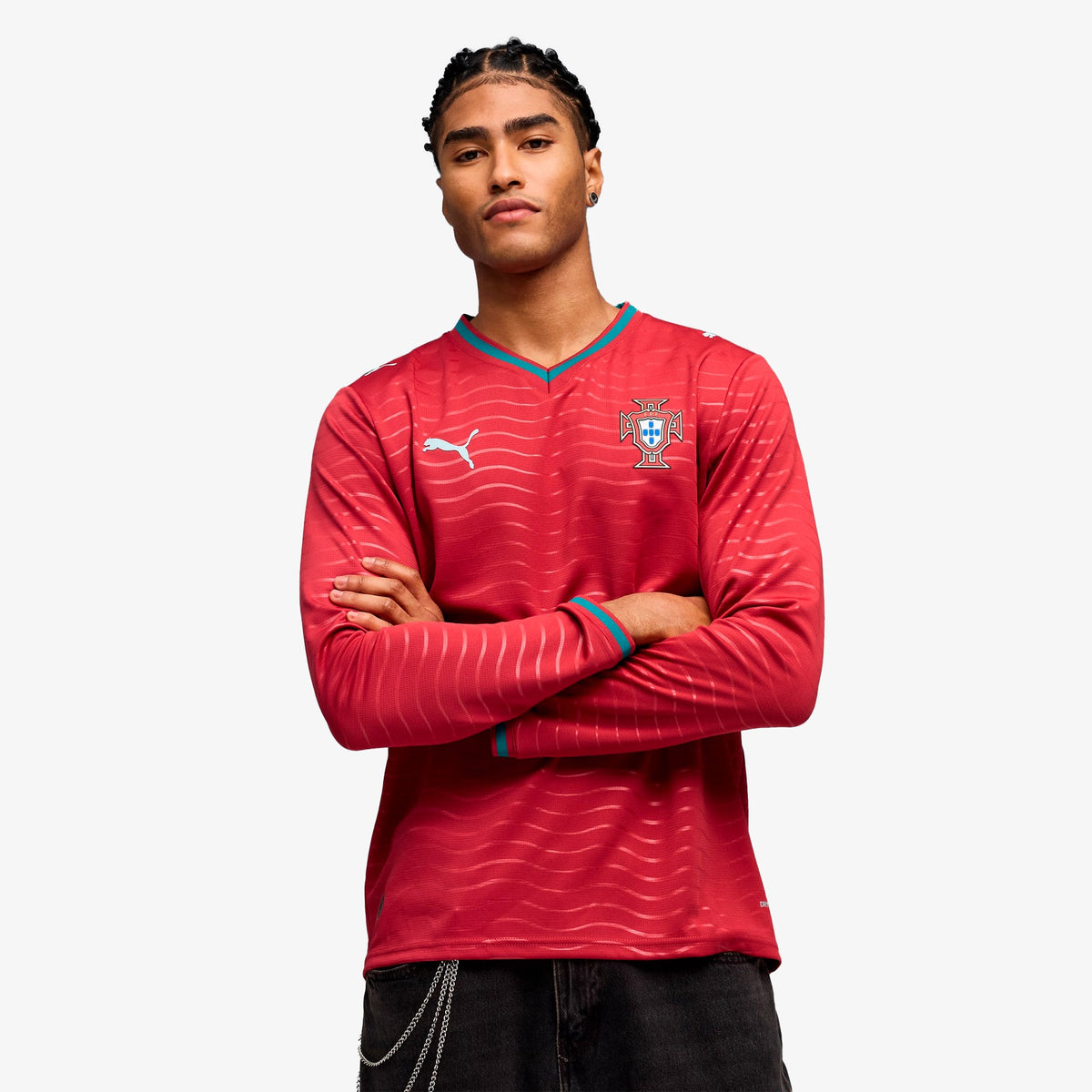 PRE-SALE - Portugal FPF 2026 Home Jersey - Long Sleeve