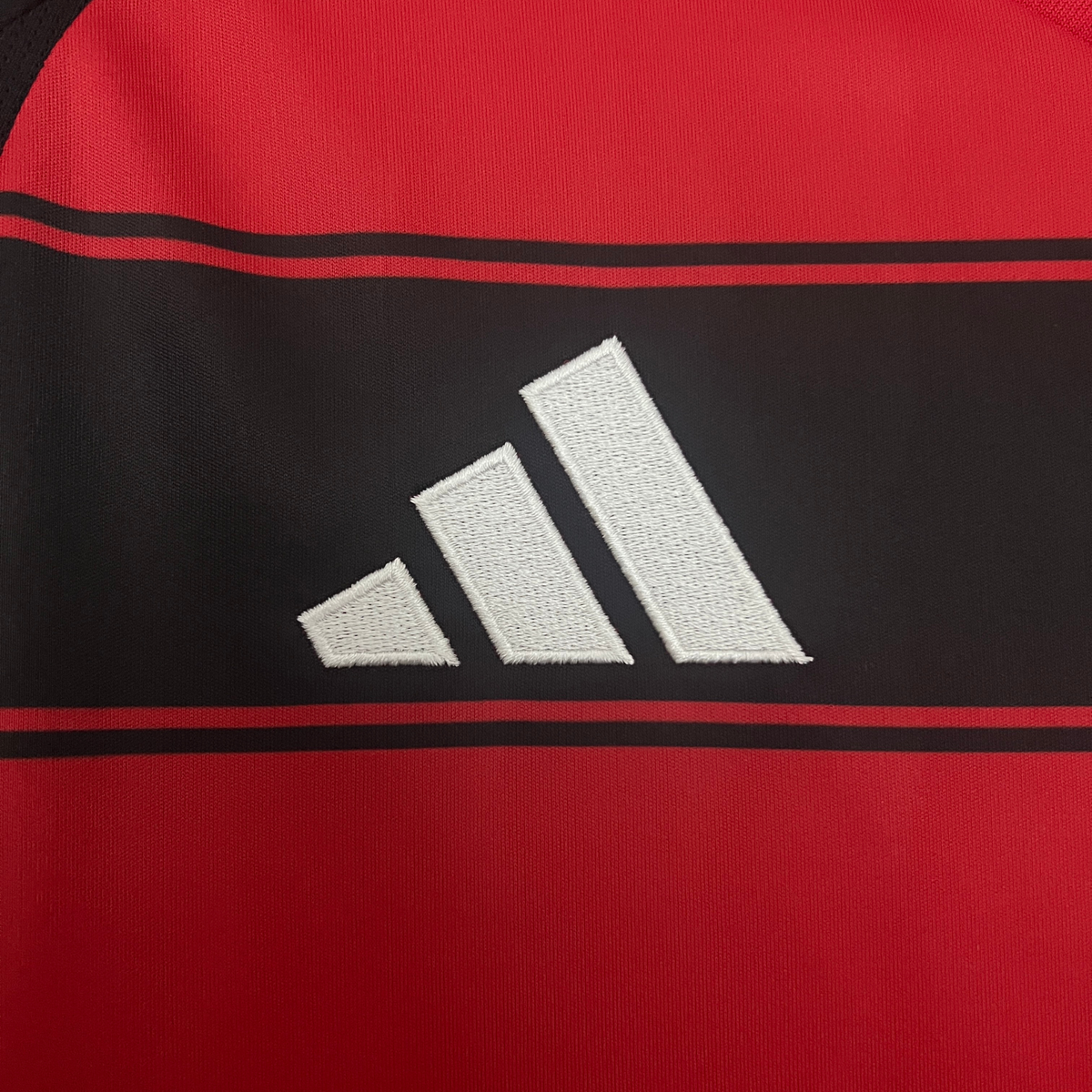 Camiseta Flamengo Local 25/26 Versión Fan 