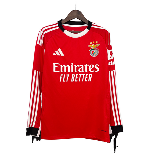 Camiseta local del SL Benfica 25/26 de manga larga 