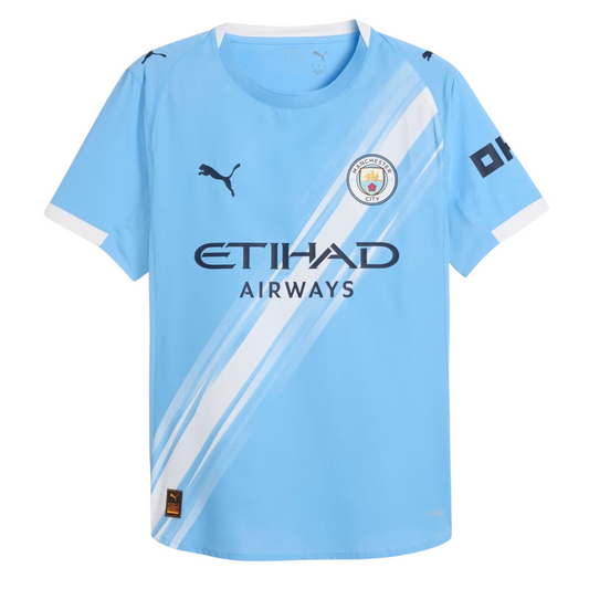 Camiseta local del Manchester City 25/26, versión para aficionados