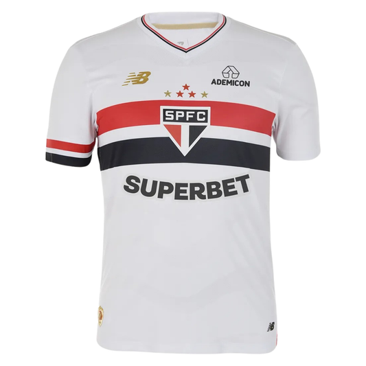 Camiseta São Paulo Local 25/26 Versión Fan 