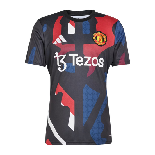 Camiseta de visitante prepartido del Manchester United 24/25, versión para aficionados 