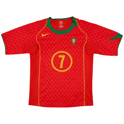 Portugal Home Jersey 2004 Retro 