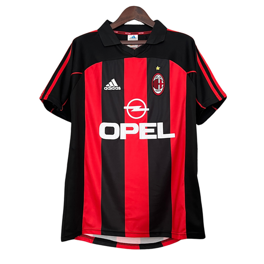 Camisa AC Milan I 01/02 Retrô