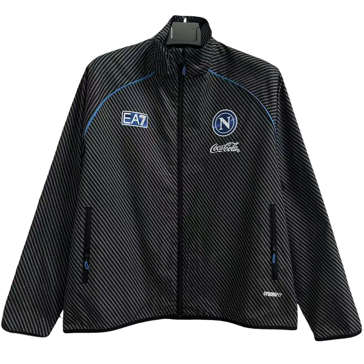 SSC Napoli Black 25/26 Windbreaker 