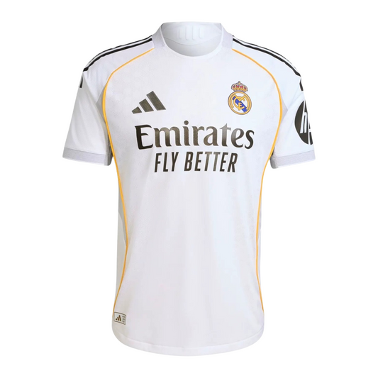Camiseta local del Real Madrid 25/26 versión para aficionados 