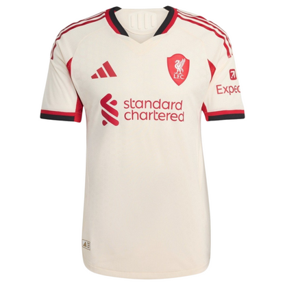 Camiseta de visitante del Liverpool FC 25/26, versión para aficionados 