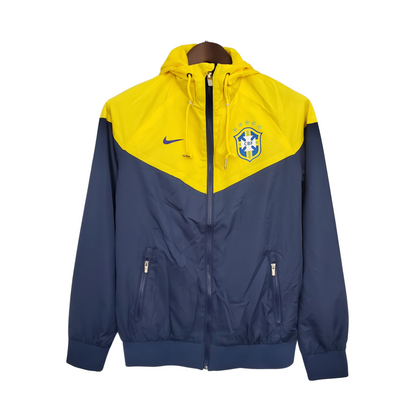 Brazil Blue/Yellow Windbreaker