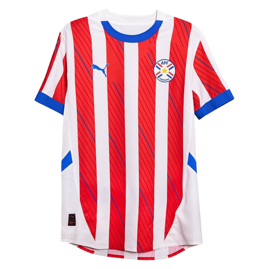 Paraguay Home Jersey 2025 Fan Version 