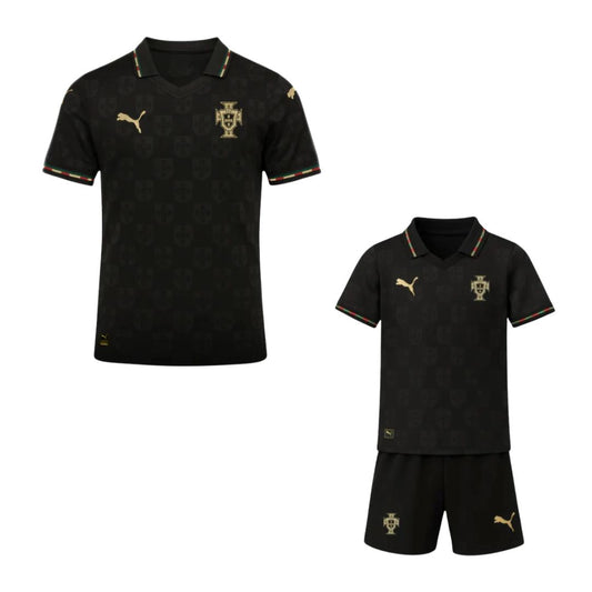 Camiseta y equipación de aficionado de Portugal para niño Pantera Negra 2025/26 - Equipación 2 
