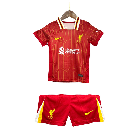 Kit infantil del Liverpool FC I 24/25 