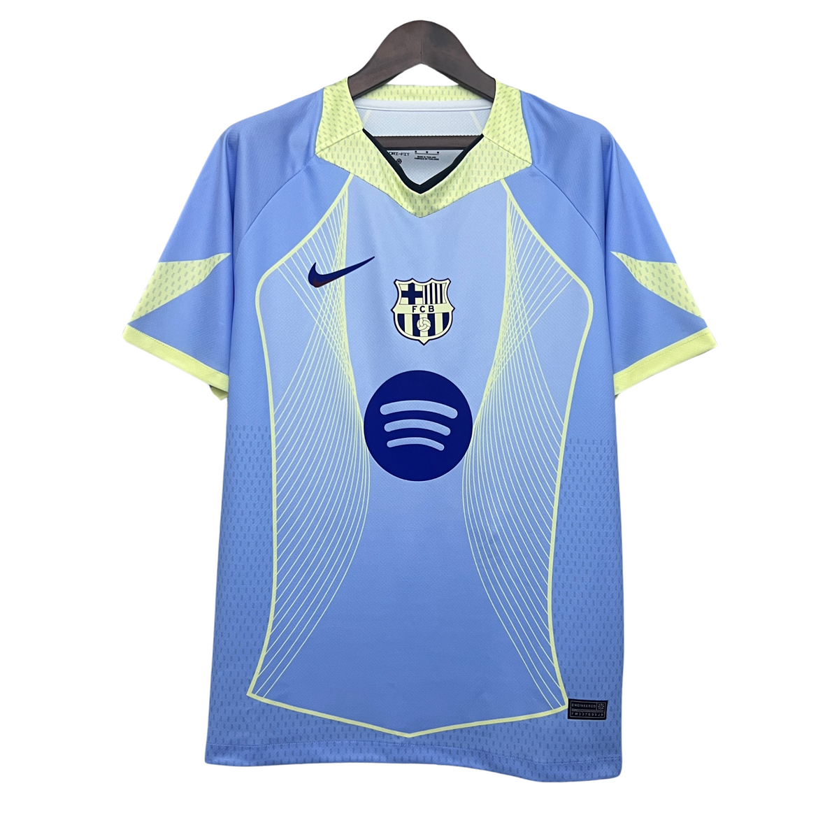 Camiseta azul especial del Barcelona 25/26 versión para aficionados 