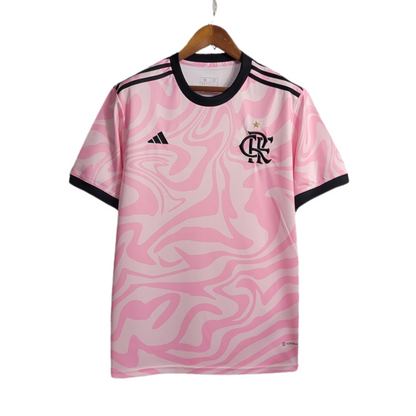 Camiseta rosa especial del Flamengo 25/26, versión para aficionados 