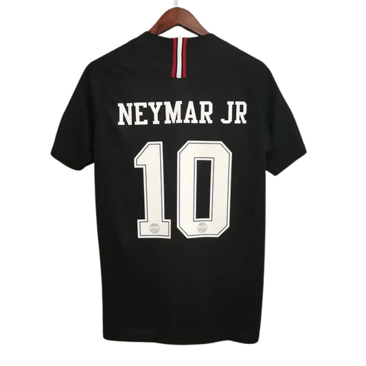 Camisa Paris Saint-Germain F.C (PSG) Preta 18/19 Retrô