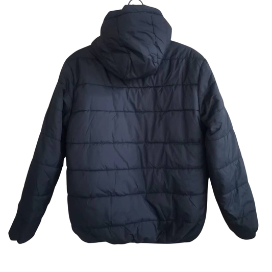Chaqueta negra brasileña con chaqueta acolchada