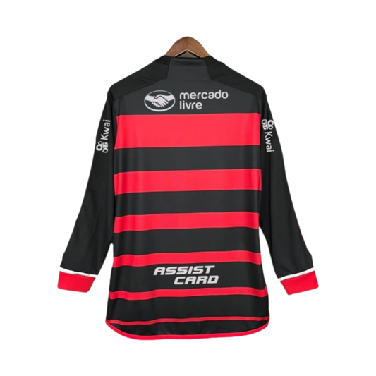Camisa Flamengo I 24/25 Manga Longa