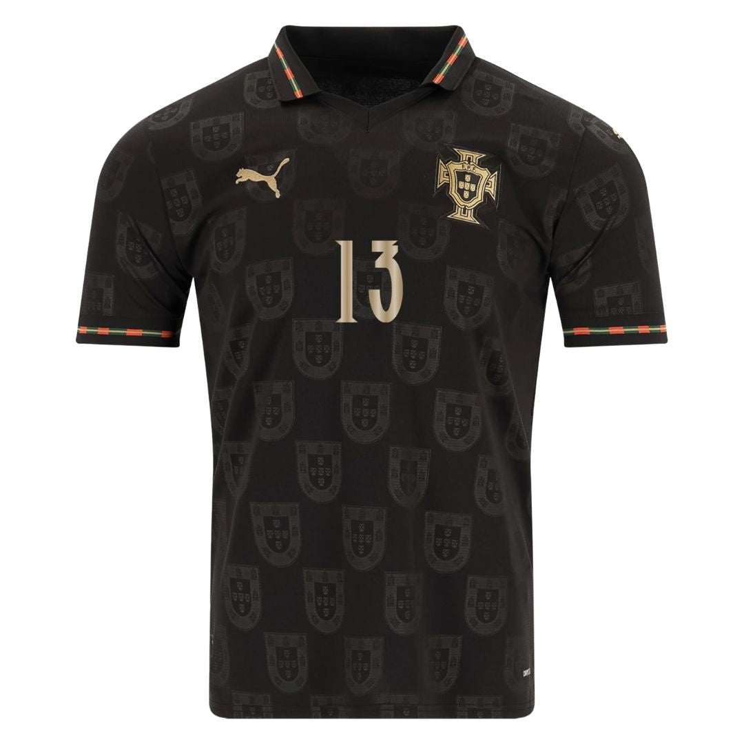 Camiseta de aficionado de Portugal Pantera Negra 2025/26 #13 Eusebio 