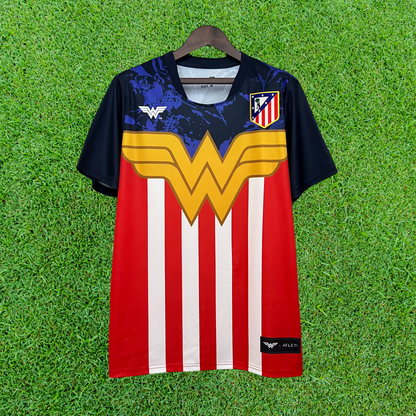 Atlético Madrid Special Wonder Woman Jersey 25/26 Fan Version