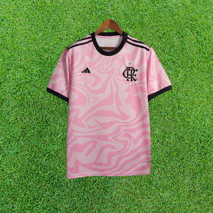 Camiseta rosa especial del Flamengo 25/26, versión para aficionados 