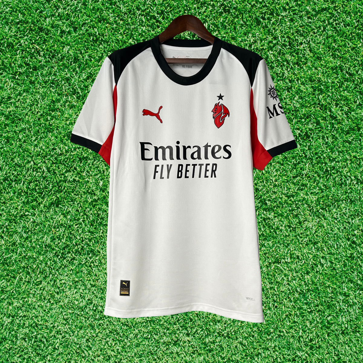 Camiseta de visitante del AC Milan 25/26, versión para aficionados 