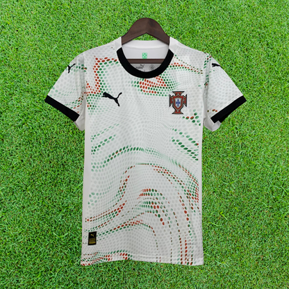 Portugal Away Jersey 2025 Women's Fan Version 
