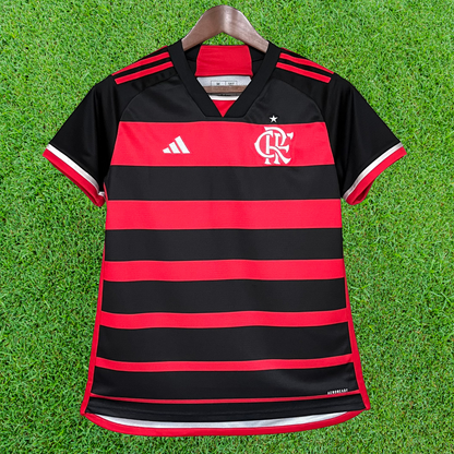 Camiseta local del Flamengo 24/25, versión para aficionados para mujer 