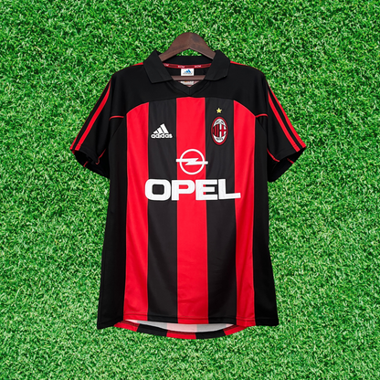 Camiseta de local del AC Milan 01/02 Retro 