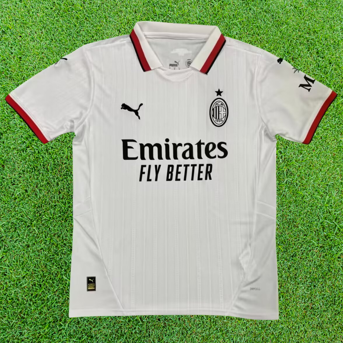 Camiseta de visitante del AC Milan 24/25, versión para aficionados 