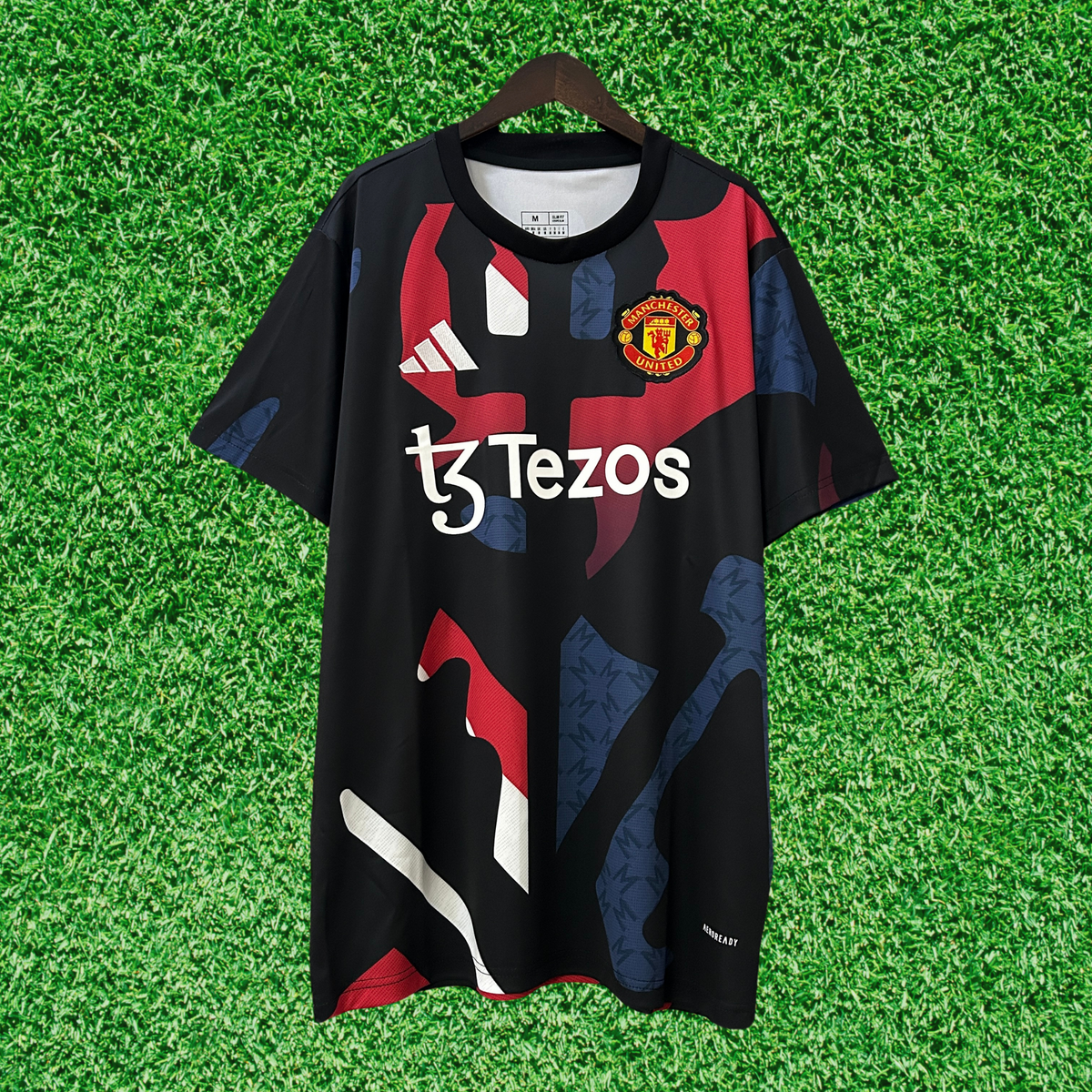Camiseta de visitante prepartido del Manchester United 24/25, versión para aficionados 