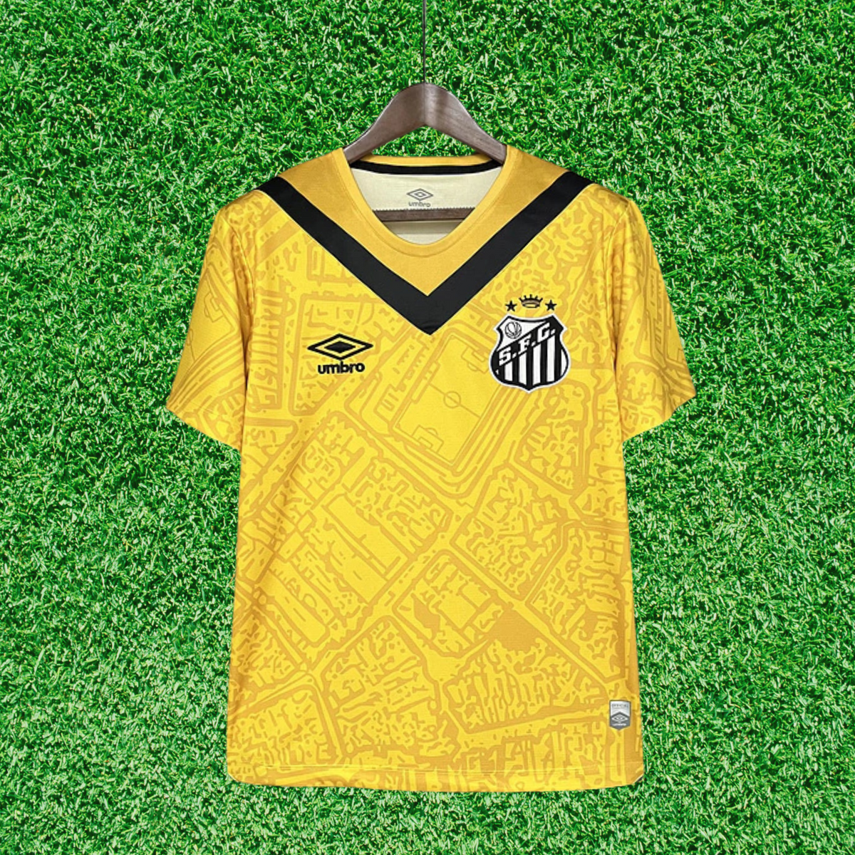 Camiseta tercera del Santos 24/25 versión para aficionados 