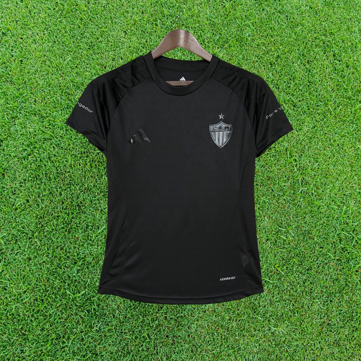 Atlético Mineiro All Black 25/26 Women's Fan Jersey 