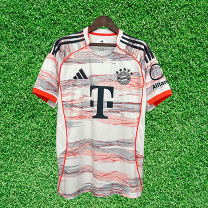 Camiseta de visitante del Bayern Múnich 25/26, versión para aficionados 